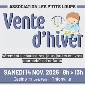 Les P'tits Loups : vente d'hiver