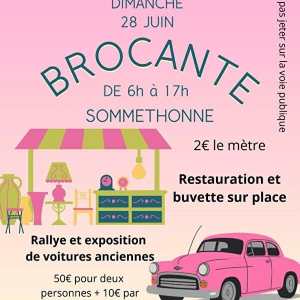 Brocante et rallye voitures anciennes