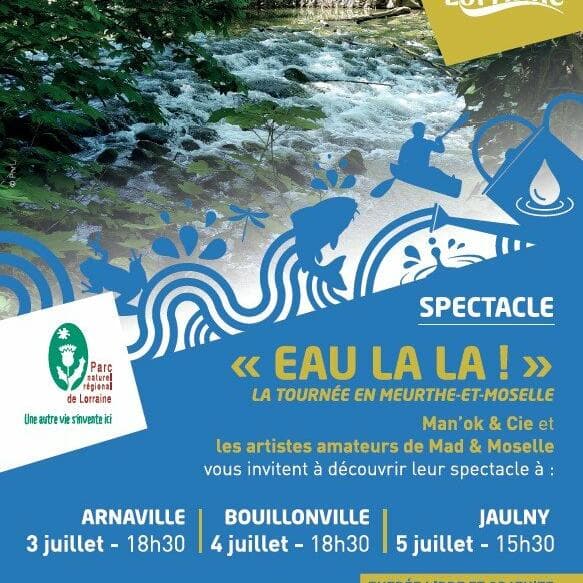 Spectacle « Eau La La ! » – Final au château de Jaulny