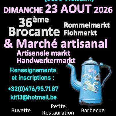 Brocante à Ville-du-bois