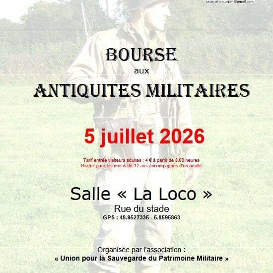 Bourse aux antiquités militaires