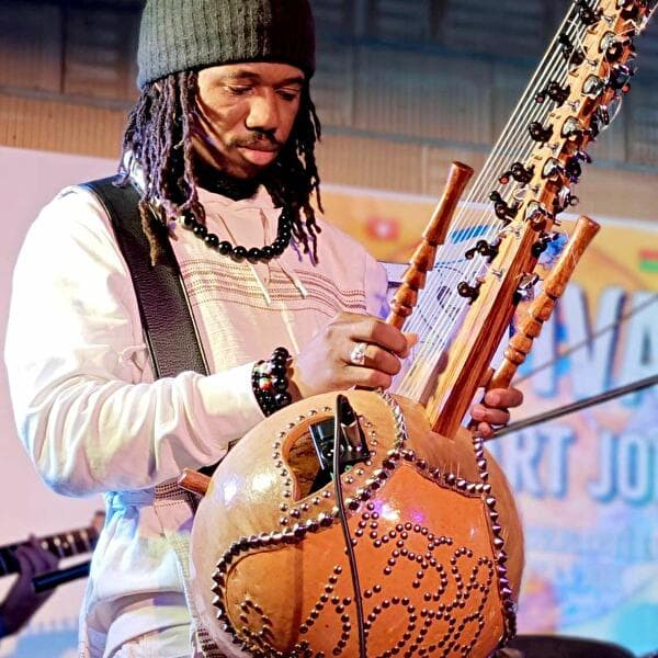 Atelier de kora avec Massa Dembele