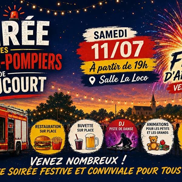 Soirée des Sapeurs Pompiers de Thiaucourt