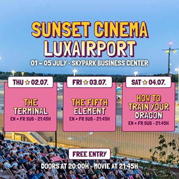 Sunset Cinema 2026: lux-Airport