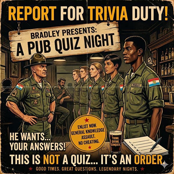 Quiz au pub de Bradley