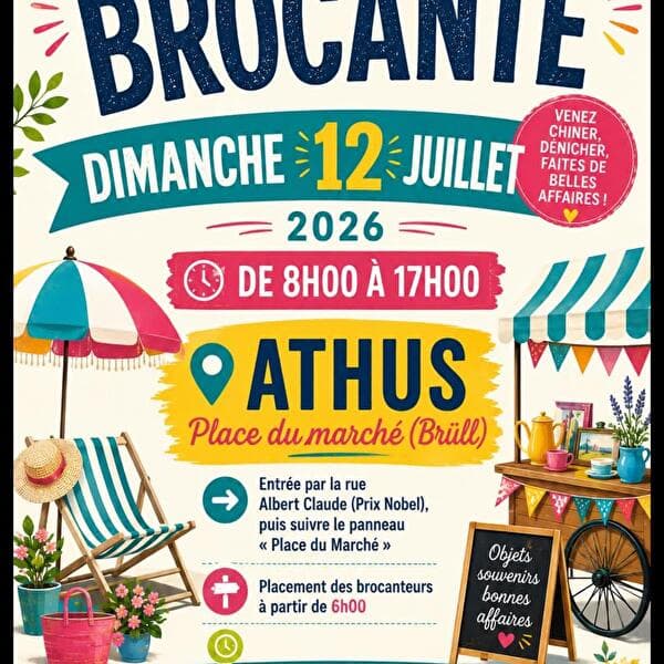 Brocante Place du Brüll