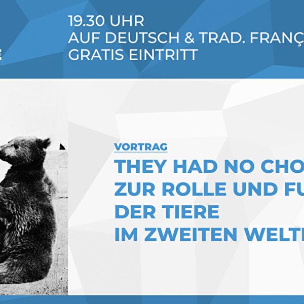 Exhibition: They had no choice – The role and function of animals during the Second World War