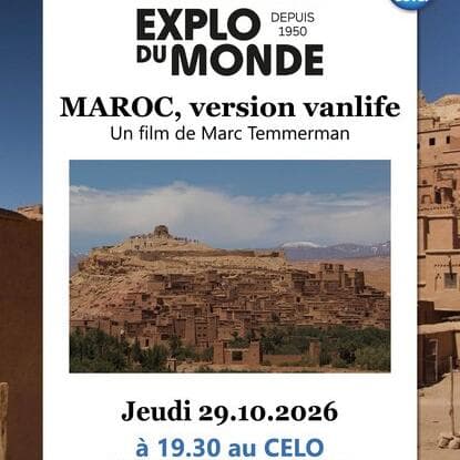 Exploration du monde "MAROC, version vanlife"
