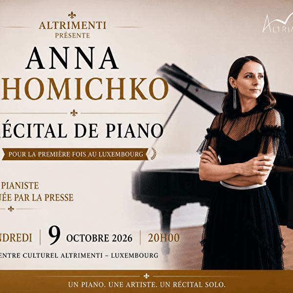 Anna Khomichko – Récital de piano