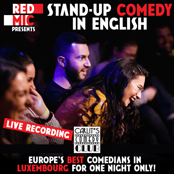 Red Mic – Stand-up Comedy en anglais