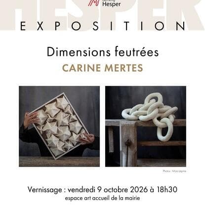 Vernissage de l’exposition – Dimensions feutrées