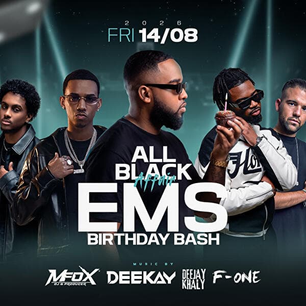 EMS Birthday Bash – All Black Affair