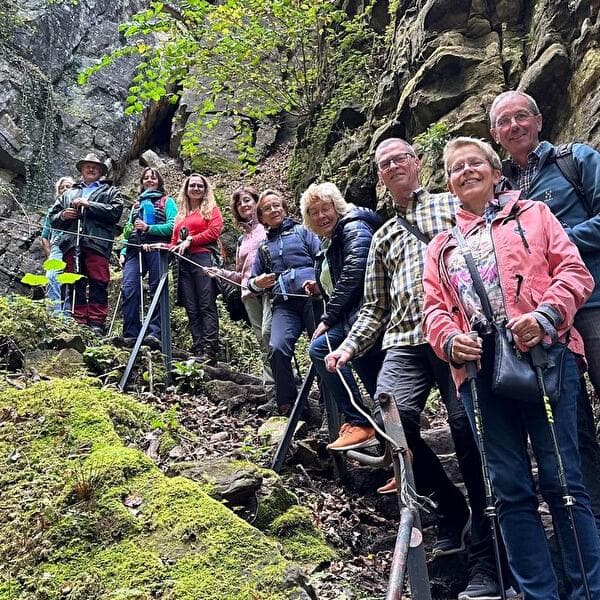Randonnée dans la Wollefsschlucht