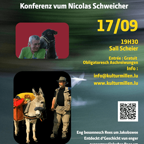 « Mam Iesel um Jakobswee » – conférence de Nicolas Schweicher