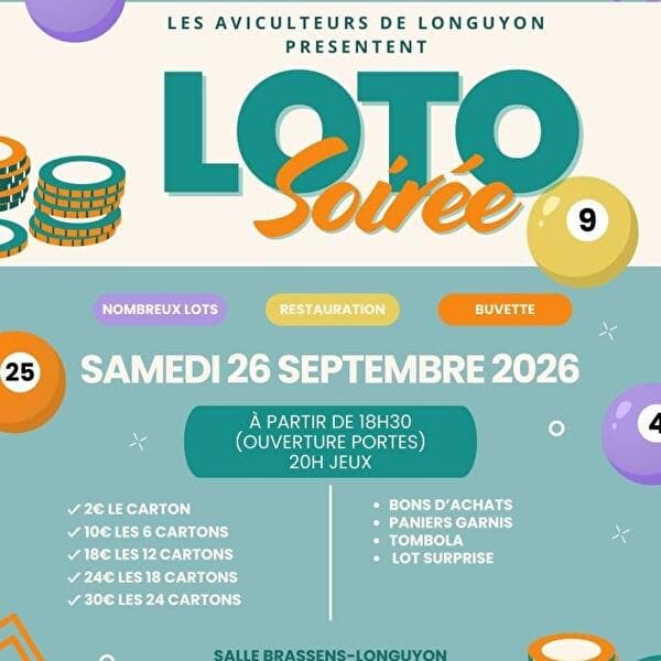 Longuyon Poultry Breeders' Bingo