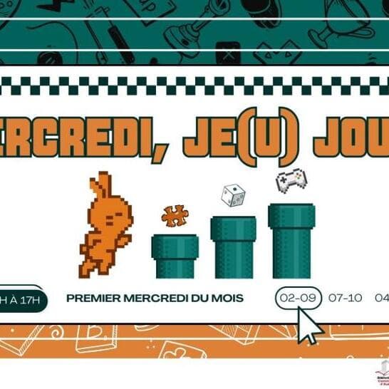 Mercredi, je(u) joue !