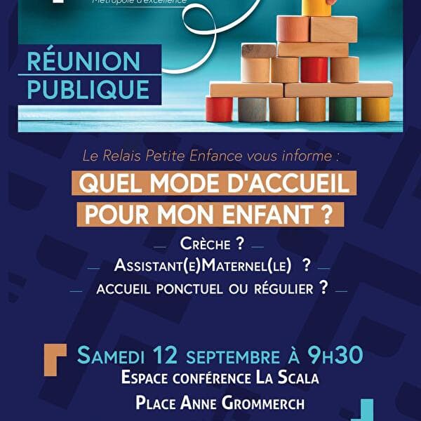 Public meeting: What childcare option for my child?