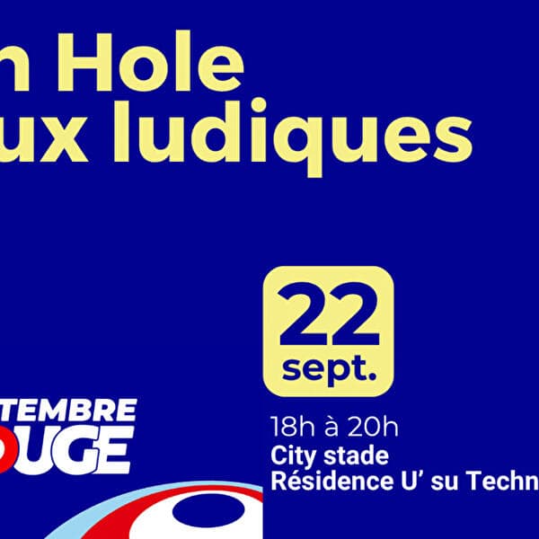 Corn Hole and fun games at the Technopôle U’ residence