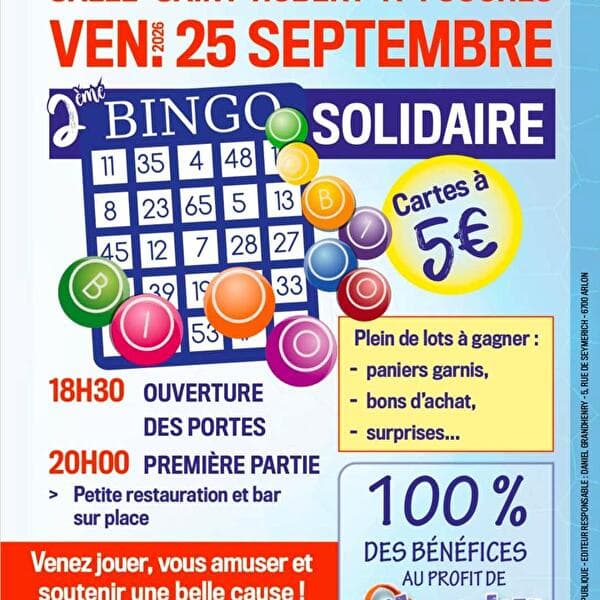 2nd Grand Charity Bingo