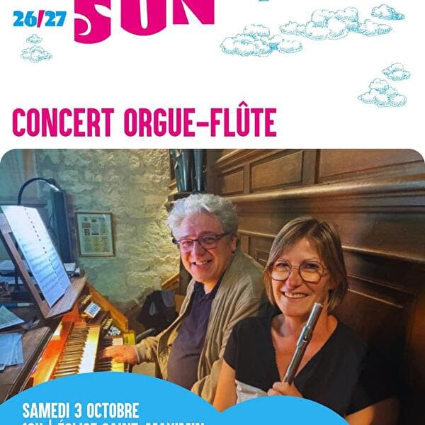 Animation culturelle – Concert orgue-flûte