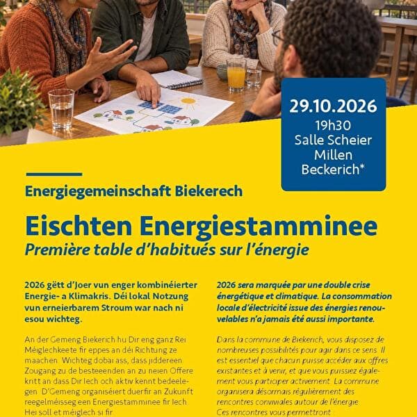 Éischten Energiestamminee