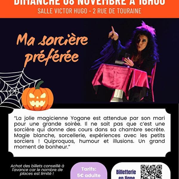 Spectacle pour les enfants : « Ma sorcière préférée »