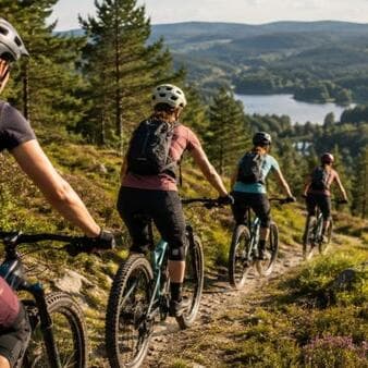 Sortie VTT femmes – troisième sortie de groupe