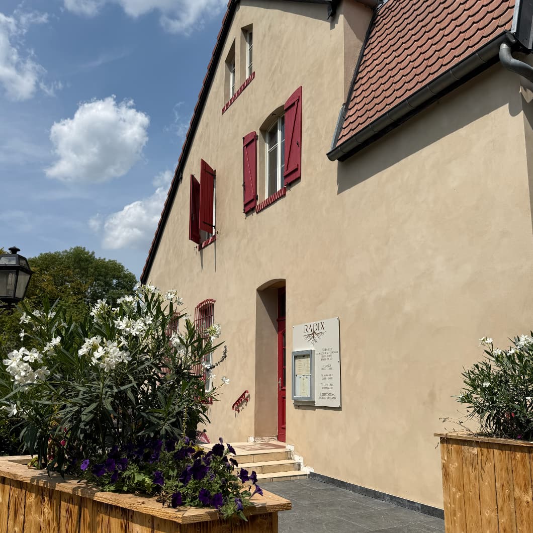 Radix: gourmet cuisine and terrace in the heart of nature