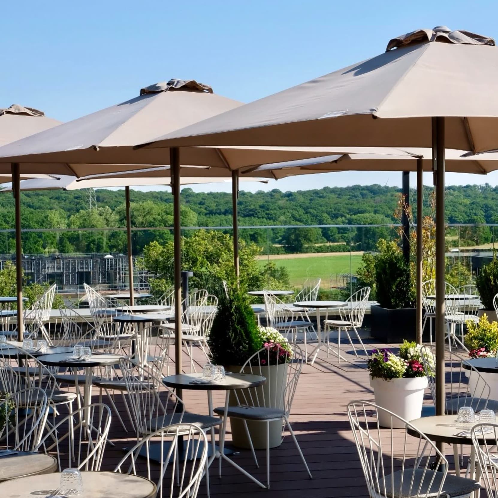 Skybar Luxembourg, the chic rooftop of City Concorde