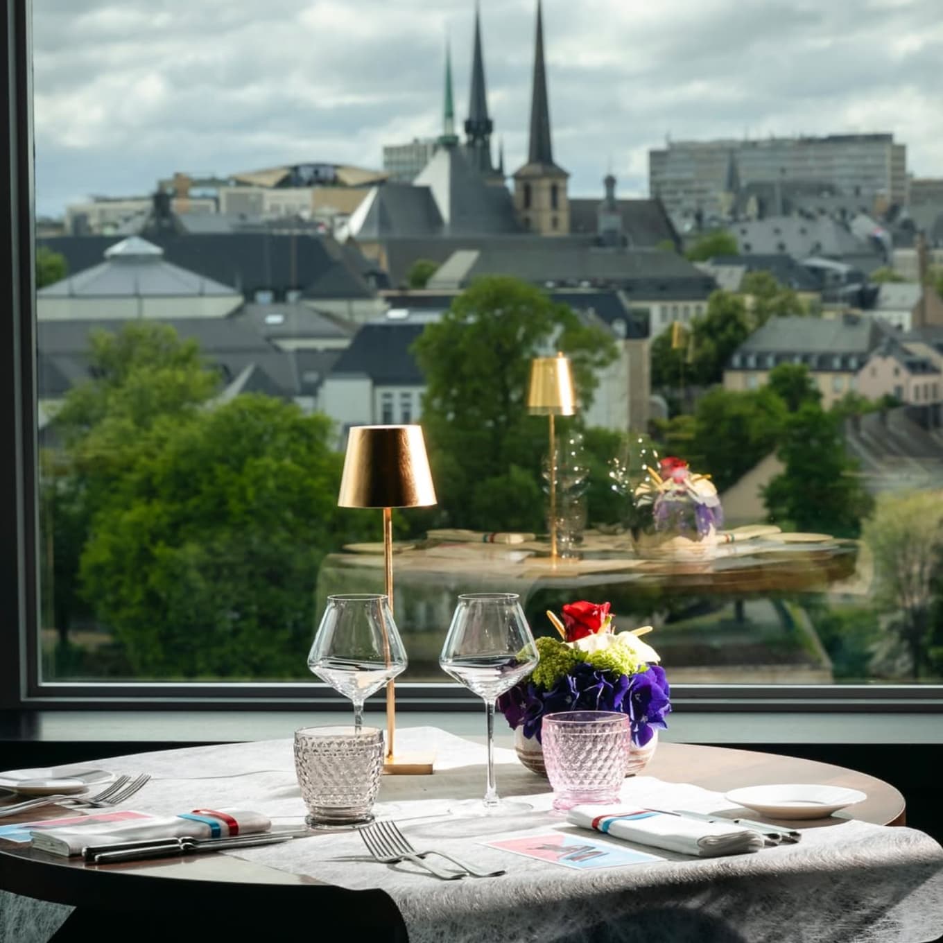 Mu Luxembourg, restaurant avec vue panoramique sur la ville