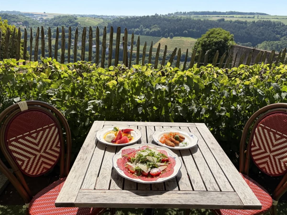 Koeppchen : spécialités luxembourgeoises et vue sur les vignobles - 4