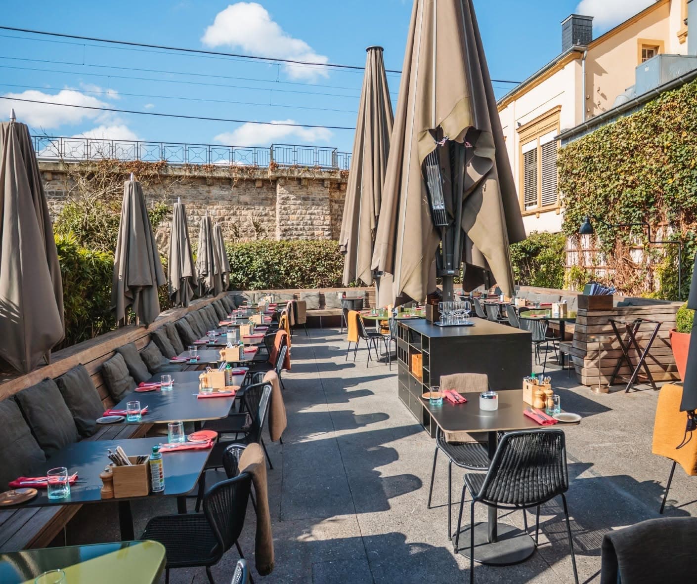 Um Plateau, la terrasse la plus branchée de Luxembourg-Ville - 2