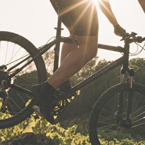 On 2 wheels & 2 feet, Mountainbike circuit