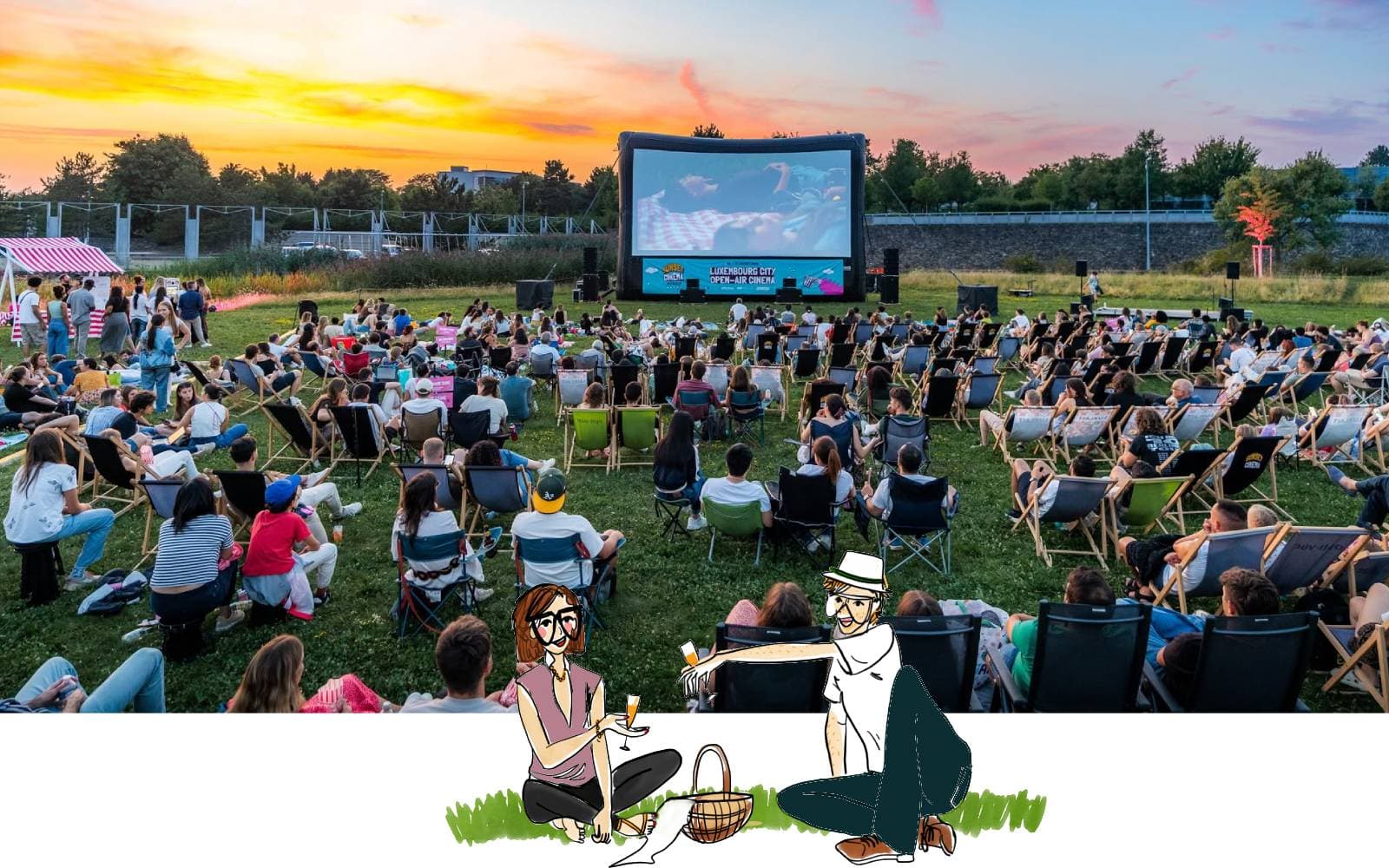 The best open-air cinemas in Luxembourg in 2026