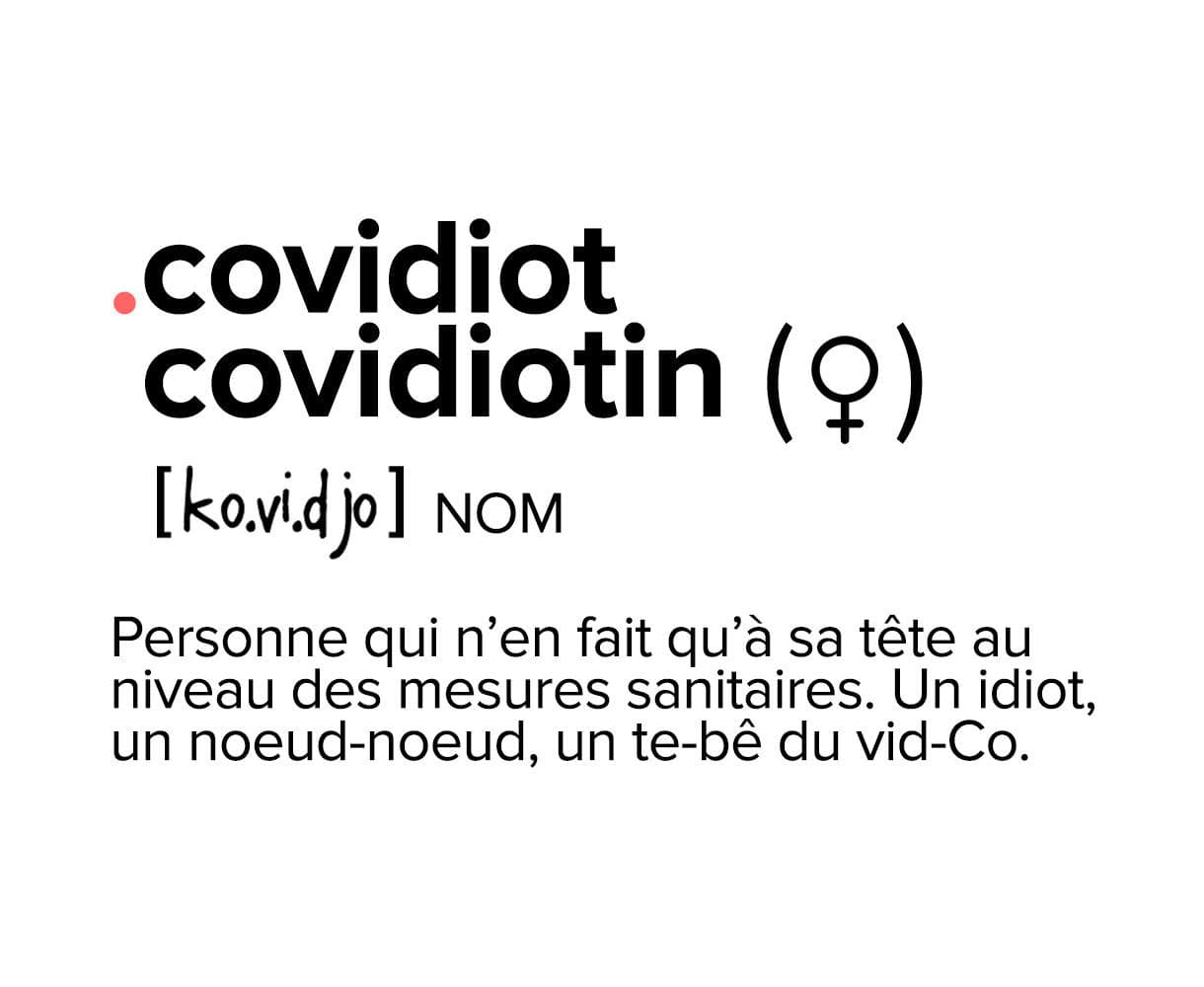 COVIDIOT : Un nouveau mot en Luxembourgeois