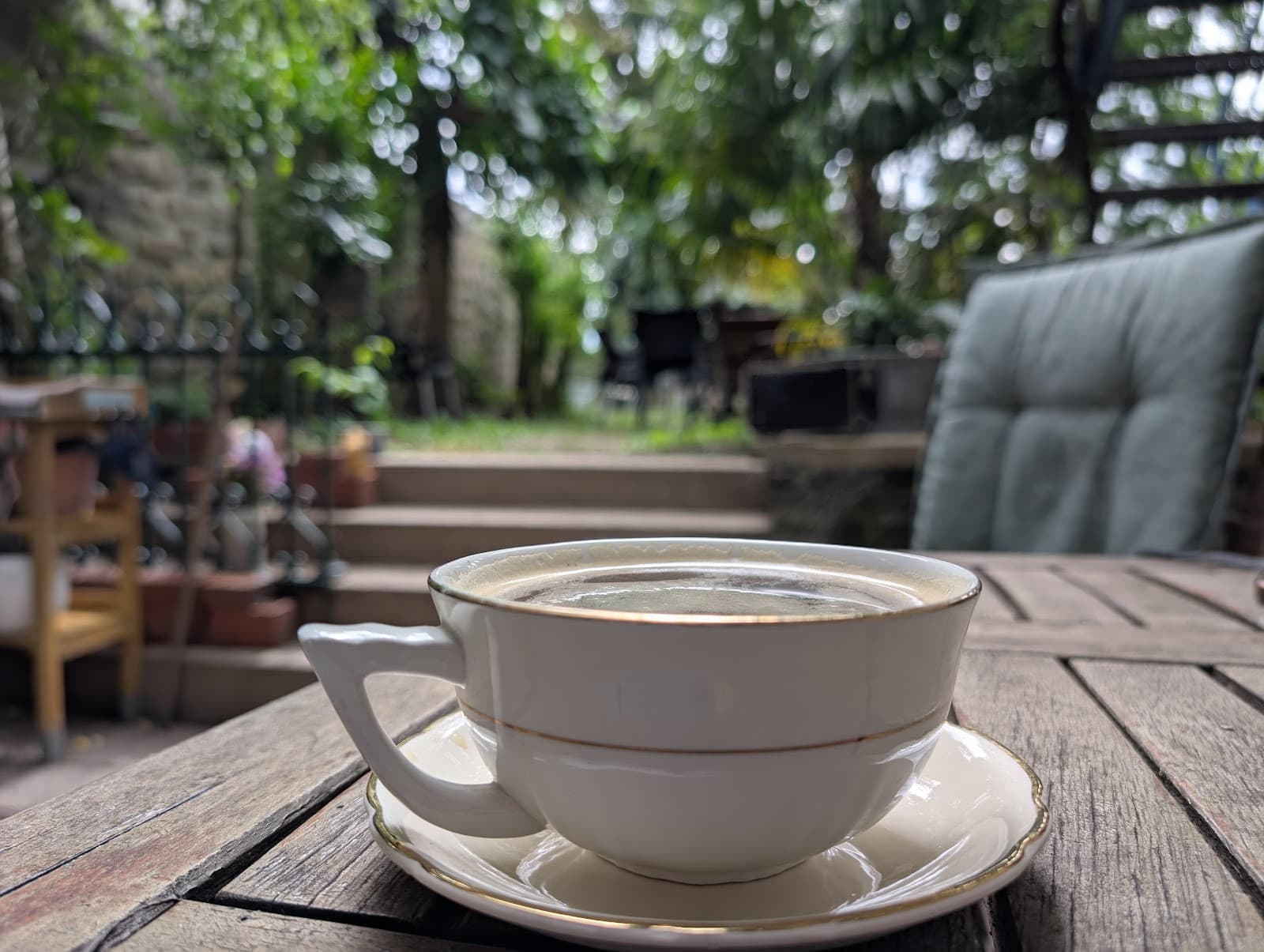 One of our favorite cafes in Luxembourg: Holy Ghost Garden - 10