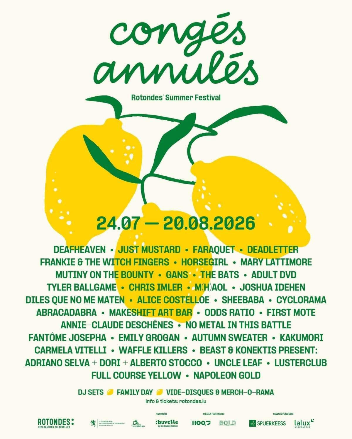 Congés Annulés - Rotondes’ Summer Festival - 3