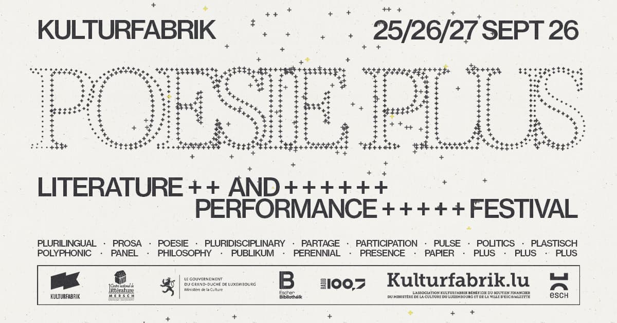 Poetry - Twister Literary Festival at the Kulturfabrik - 3