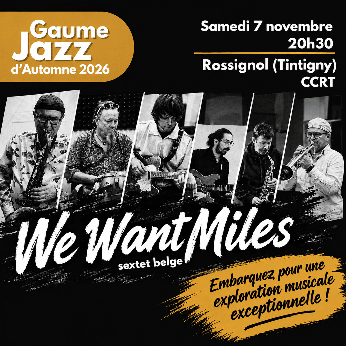 We Want Miles • Gaume Jazz d'Automne 2026
