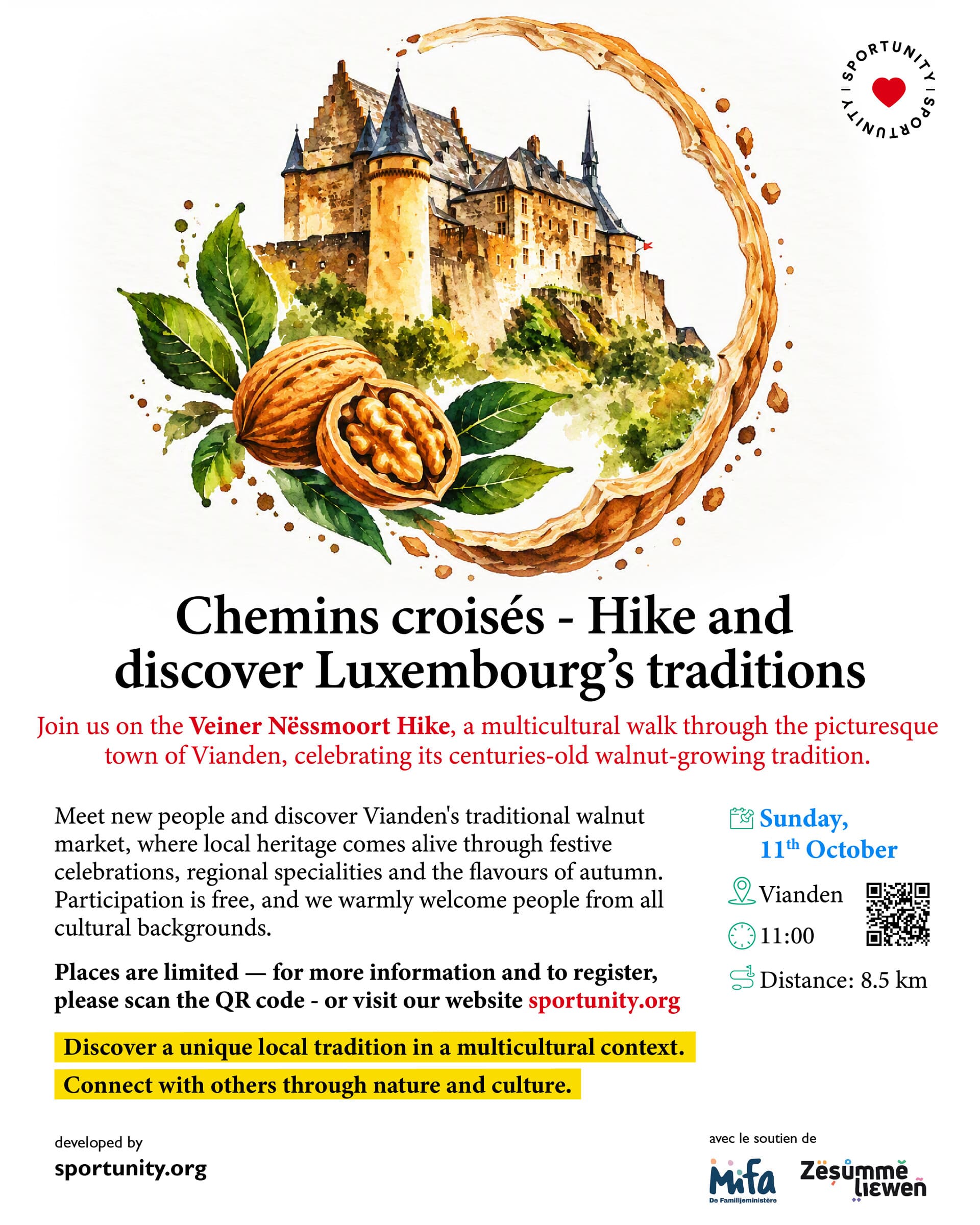 Randonnée à la découverte des traditions luxembourgeoises