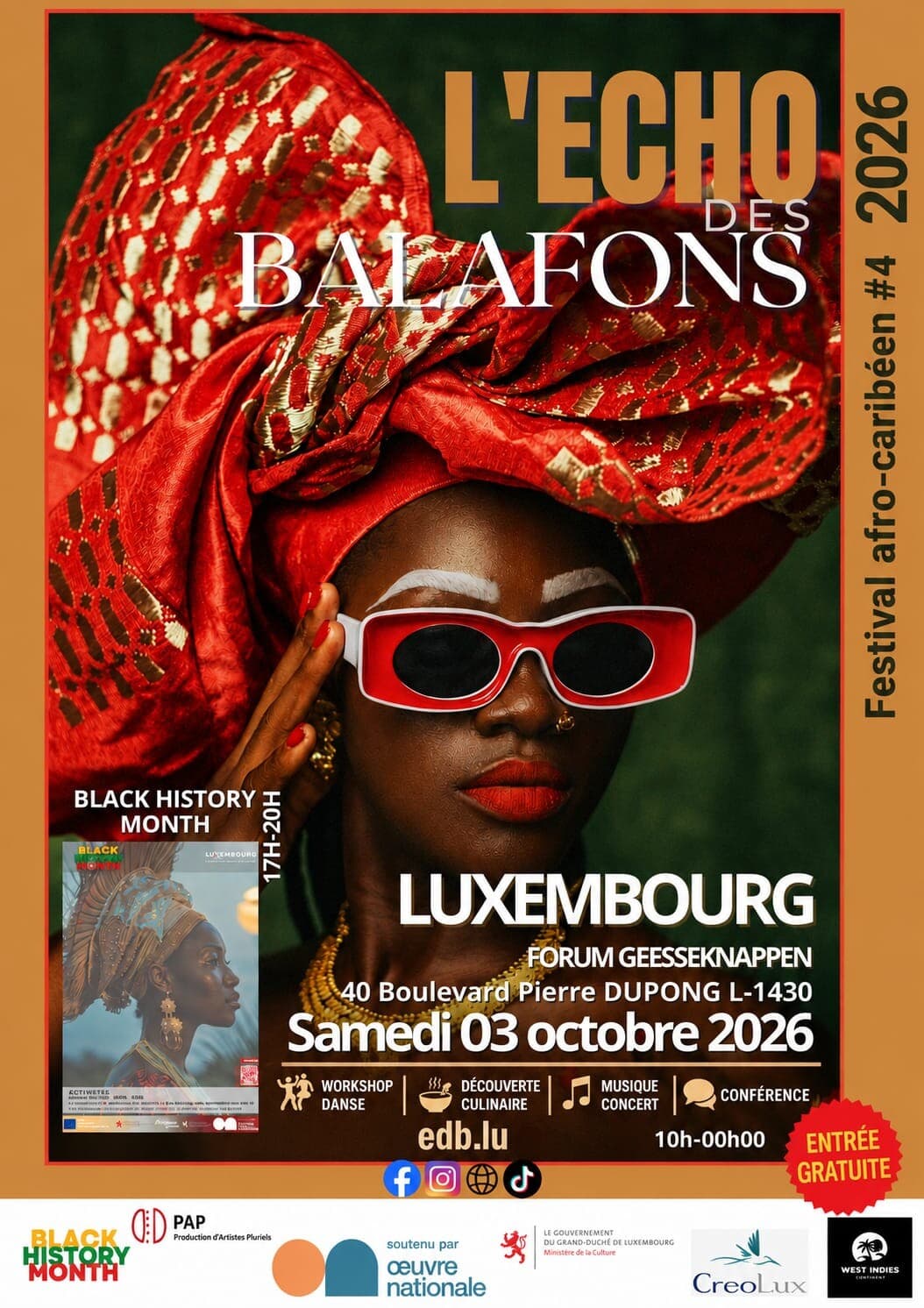 Stage de djembé - L'echo des Balafons - Festival afro-caribéen