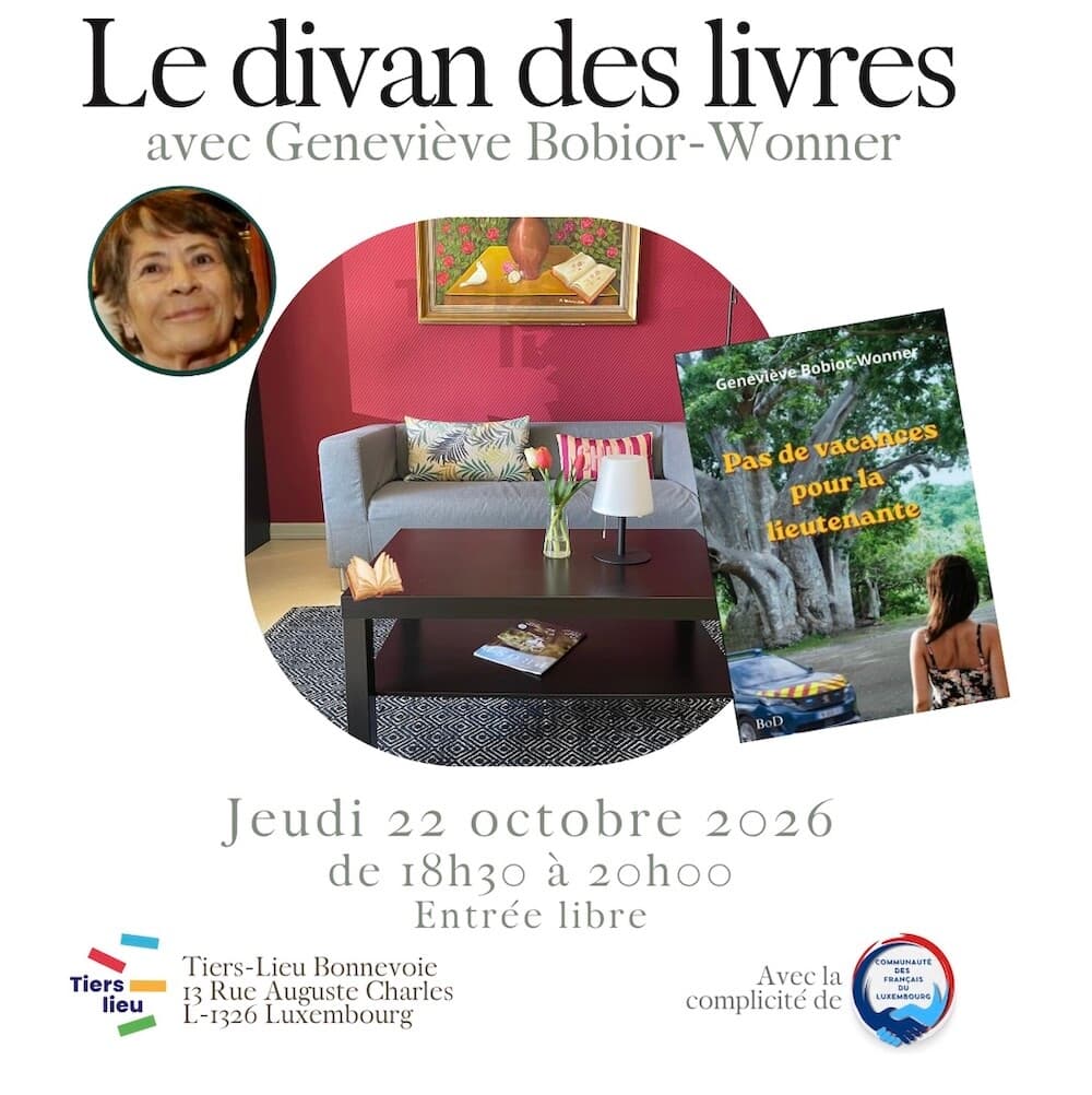 Le Divan des livres - Soirée littéraire