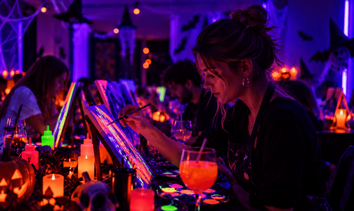 Neon Painting Workshop