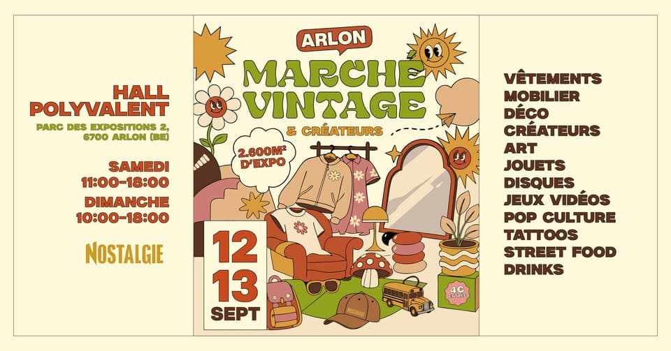 Marché Vintage Arlon - Autumn Edition 2026