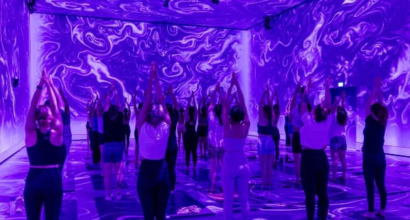 Immersive Pilates class