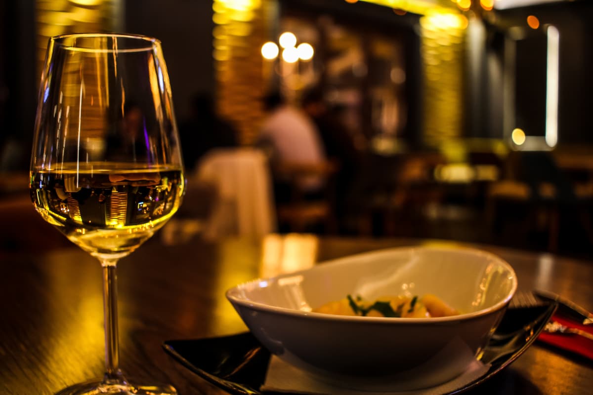 Great autumn wine tasting