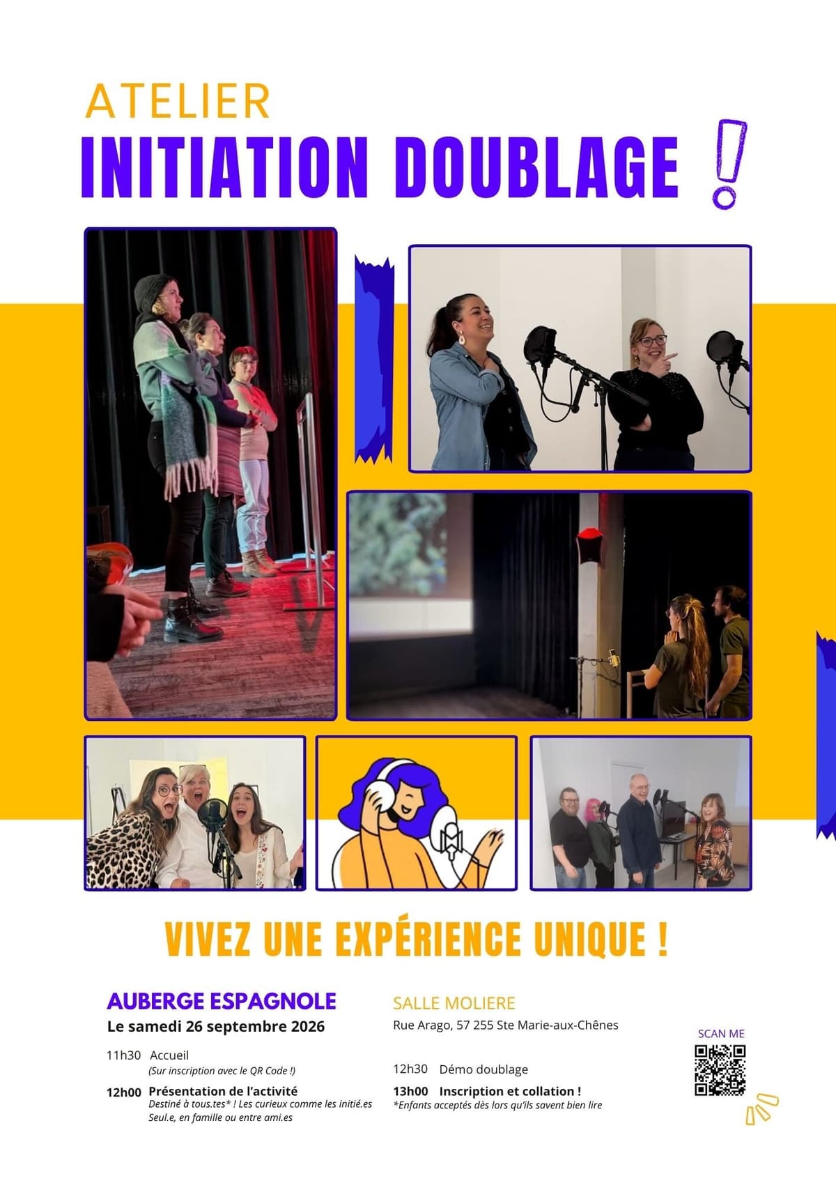 Dubbing introductory workshops