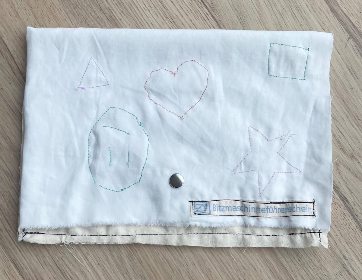 Parent-child sewing workshop (sewing machine license)