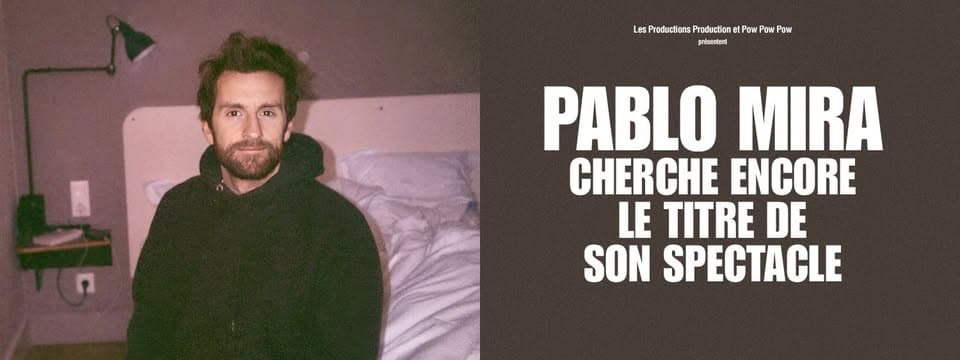 Pablo Mira ...still looking for his show's title