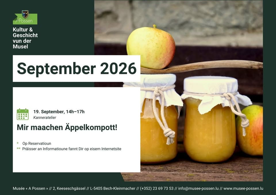 We make apple compote!